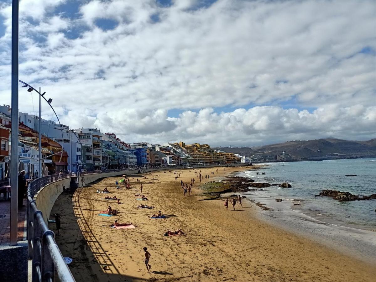 Estudio Vacacional W&G Las Canteras Con Bonitas Vistas Al Mar Λας Πάλμας ντε Γκραν Κανάρια Εξωτερικό φωτογραφία