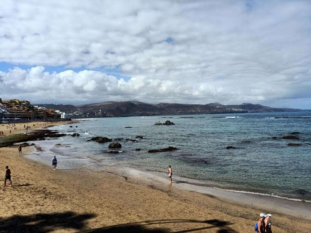Estudio Vacacional W&G Las Canteras Con Bonitas Vistas Al Mar Λας Πάλμας ντε Γκραν Κανάρια Εξωτερικό φωτογραφία