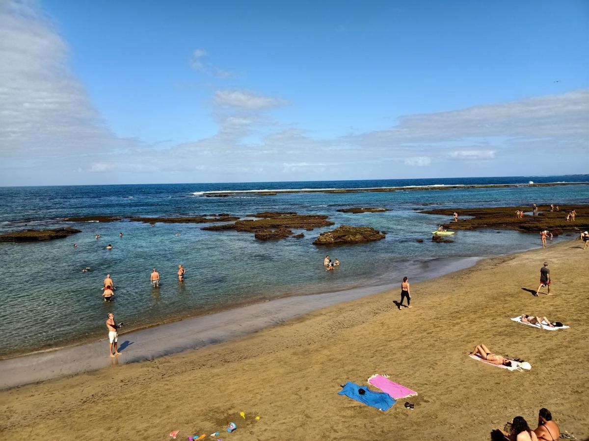 Estudio Vacacional W&G Las Canteras Con Bonitas Vistas Al Mar Λας Πάλμας ντε Γκραν Κανάρια Εξωτερικό φωτογραφία